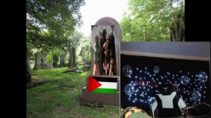 бэбэй смеётся над могилами палестинских детей и танцует на их костях