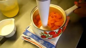 Пюре из батата. Сладкое и цветное!