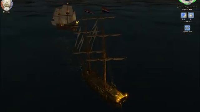 Корсары: ГПК Прохождение серия 13 [Бой с галеоном] смотреть онлайн