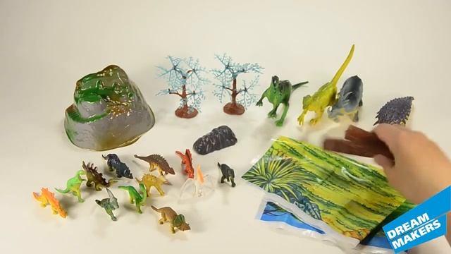 Игровой набор Динозавры Wing Crown D33704 смотреть онлайн
