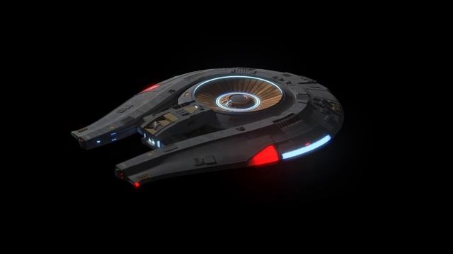 The Millennium Falcon is in Star Trek смотреть онлайн