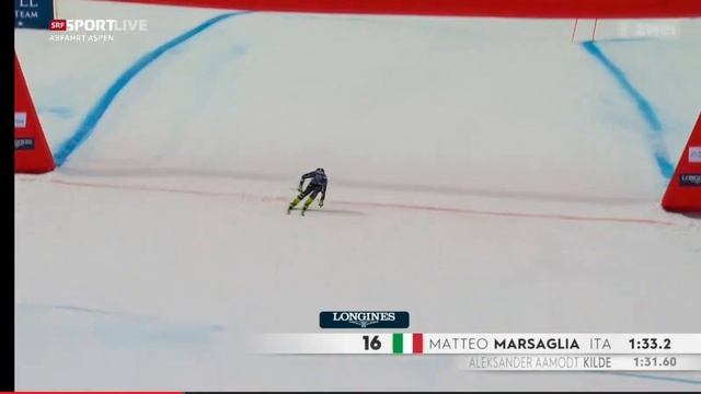 Ski Alpin Men's Downhill ll Aspen - Odi (3.) | interviews and last race Steven Nyman смотреть онлайн