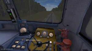 Trainz. На дизельпоезде по лесам