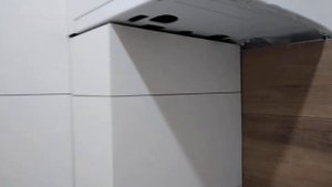 Короб на петлях и магнитах, для плитки.