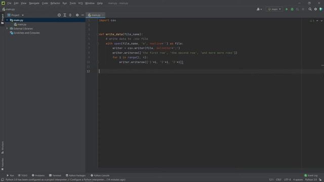 ЧТЕНИЕ И ЗАПИСЬ ДАННЫХ В .CSV ФАЙЛ НА PYTHON | READ AND WRITE DATA TO .CSV FILE USING PYTHON