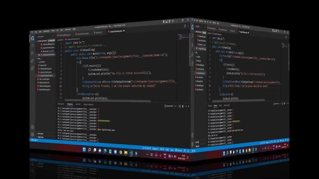 Writing into Text file using Java by RED HOOD #4 смотреть онлайн