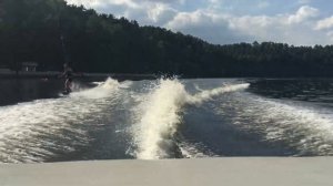 вейкбординг за катером. проба пера