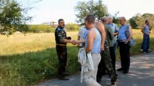 День ВДВ в г Изяслав  2012год Первая часть