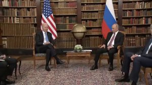 Встреча Путина и Байдена в Женеве