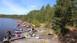 Сплав по реке Охта (Карелия)