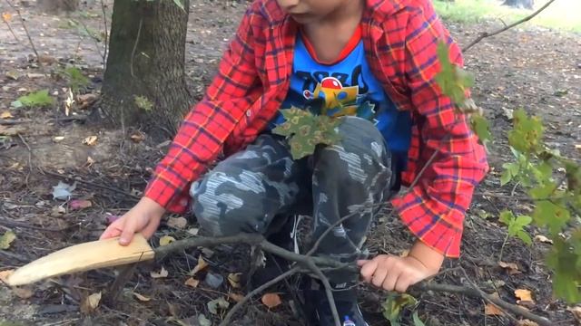 Наш ПЕРВЫЙ Горе-Шалаш Видео для Детей смотреть онлайн