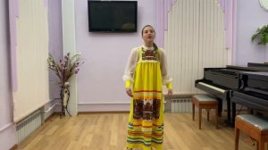 Киричук Екатерина г.Барнаул. Русская народная песня «Ты рябина ли, рябинушка»