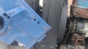 Установка шторки на радиатор ЮМЗ