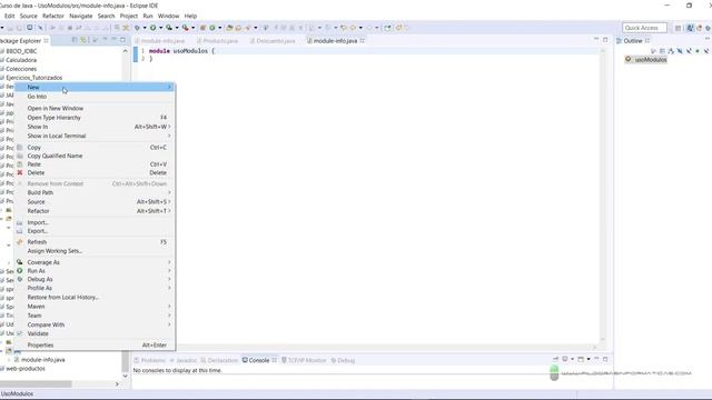 Curso Java. Actualización. Importante en versión 9: los Módulos II. Vídeo 278 смотреть онлайн