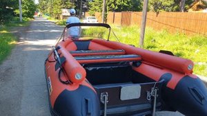 Тележка для перевозки лодки ПВХ