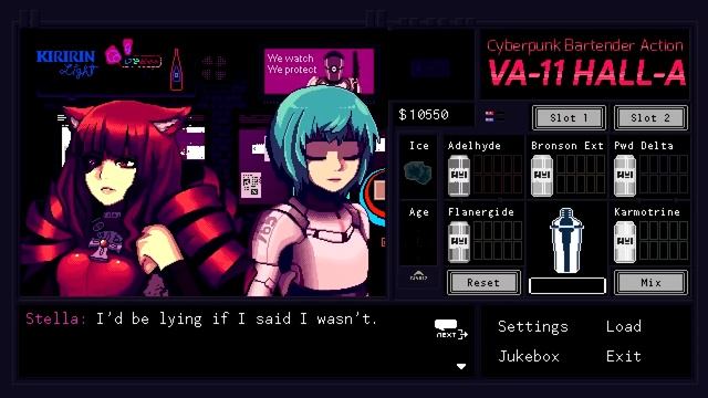 VA-11 HALL-A: Cyberpunk Bartender Action -9- CAT BOOMERS? смотреть онлайн