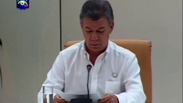 Declaraciones de Juan Manuel Santos en La Habana смотреть онлайн