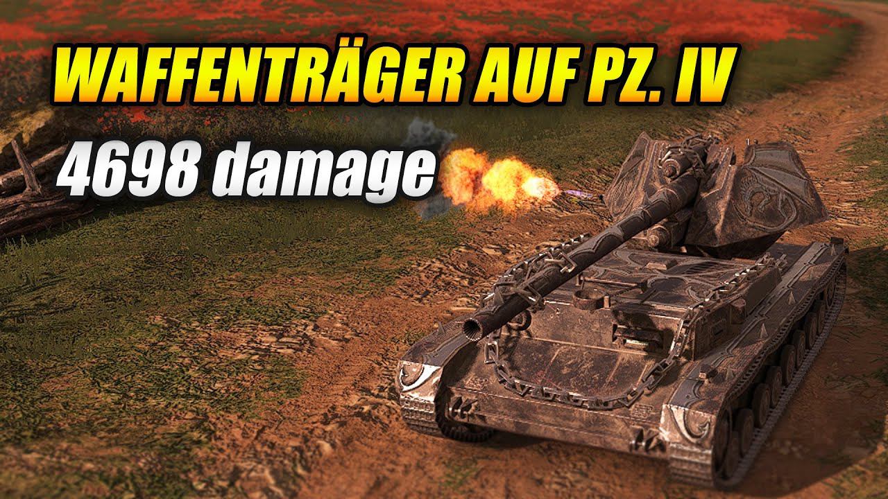 PKGalager - #waffenträger auf Pz. IV (вафля) (Tanks Blitz | Танки Блиц)