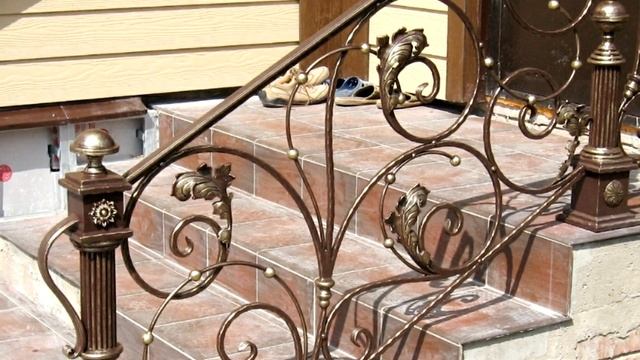 Перила 49 Кованые перила для крыльца под заказ в Днепре в Днепропетровске смотреть онлайн