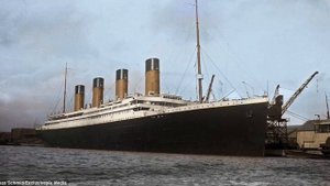 R.M.S Olympic - Sleeping sun - Colorized (1080p)