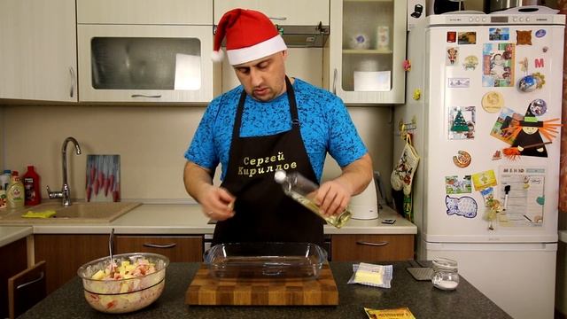 Отличная идея для быстрого УЖИНА/Запеканка картофельная со шпикачками.