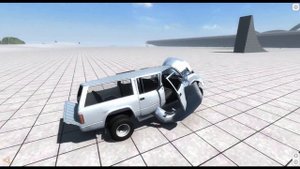 BeamNG.Drive Mod : Gavril D15/D25/D35 Stepside Flatbed Crewcab Station (Crash test)