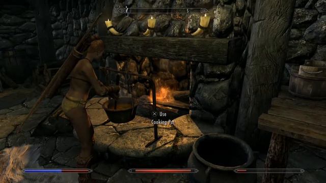 Skyrim Special Edition - Survival Mode - PS4 - Give Me Your Fur Coat, Bandit! смотреть онлайн