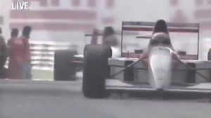 Big crash Christian Fittipaldi Monza 1993