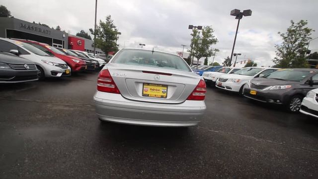 2001 Mercedes-Benz C-Class C 240 | Silver | 1F092304 | Redmond | Seattle |