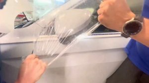 Полировка автомобиля VW Tiguan, бронирование кузова полиуретановой пленкой, нанесение керамики