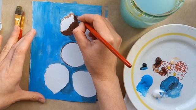 Рисуем кокосы | Рисуем вместе смотреть онлайн