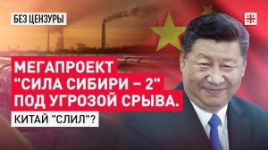 Мегапроект "Сила Сибири – 2" под угрозой срыва. Китай "слил"?