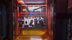 Monkey Circus prize machine by JAKAR, Poland