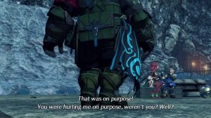 Pyra Says Rex Rubbed It Too Hard | Xenoblade Chronicles 2 Cutscene Nintendo Switch