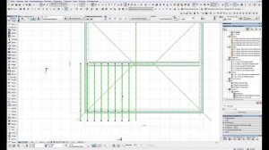 Стропильные схемы в ArchiCAD