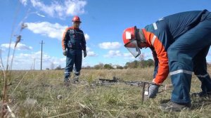 Работа с заземлением для установки с поверхности земли КШЗ