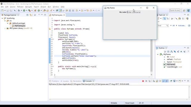 Part 3- Java Swing GUI Series - How to Use Layouts | Jontz Code смотреть онлайн