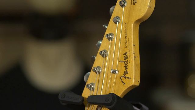 Fender Custom Shop Eric Clapton Journeyman Stratocaster Relic Black смотреть онлайн