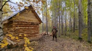 Новая микро изба в охотхозяйстве