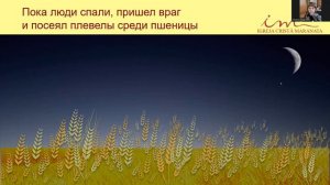 Притча о пшенице и плевелах