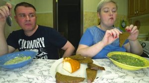 Мукбанг Вован нервничает перед Ээкзаменом в автошколе! Съели на ужин по тазику окрошки с хлебом