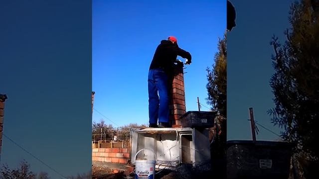 кладка забора из кирпича