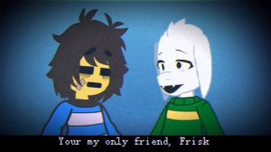 •Connecting•Undertale•Angst??•Ft. Frisk & Asriel•