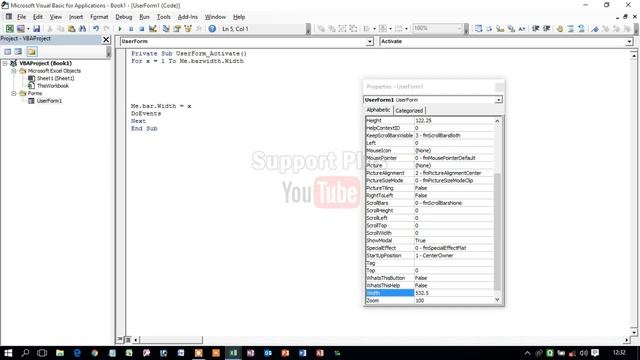 How to make a Simple Progress Bar in excel (Vba) смотреть онлайн