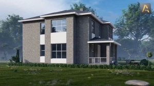 Безупречный дом в котором продумано все. Обзор двухэтажного дома с навесом для автомобиля и террасо