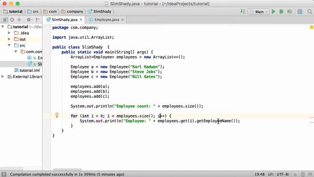 Java Tutorial for Beginners - Learn Java - #76 - ArrayList w/double brace Initialization