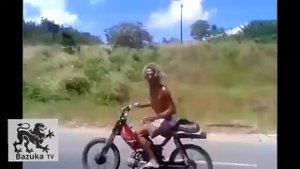 Видео приколы на мотоциклах ржачная подборка