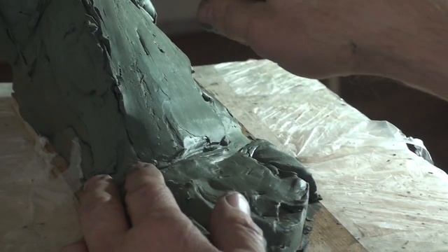 Лепка и рисунок стопы (Уроки скульптуры и рисунка) смотреть онлайн