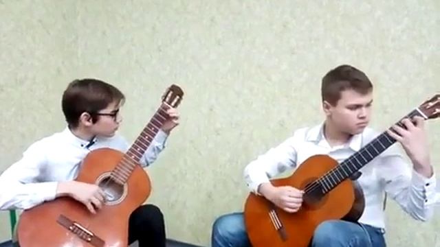 Студенікін Артем та Борисов Олександр (гітара) Ю.Стасюк «Діалог» смотреть онлайн