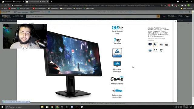 Best 165Hz Gaming Monitor On EARTH! смотреть онлайн